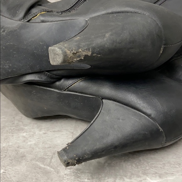 Black Crinkle Booties - Picture 6 of 10